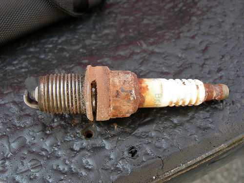 Change spark plugs